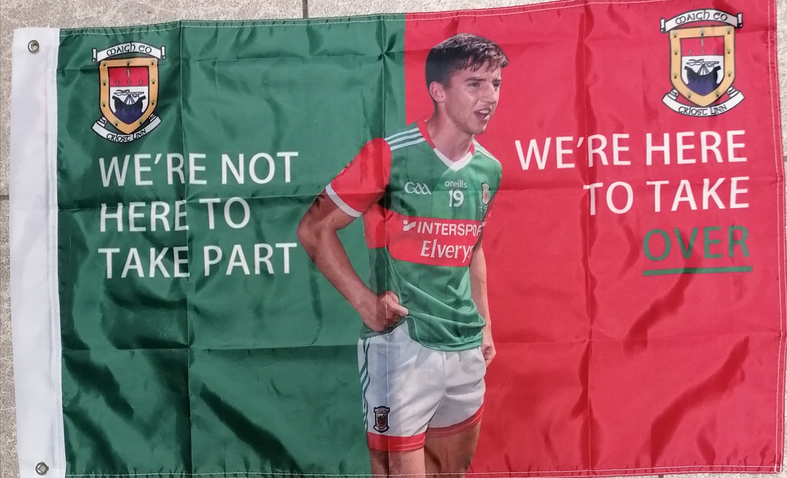 Enda hession mayo flag