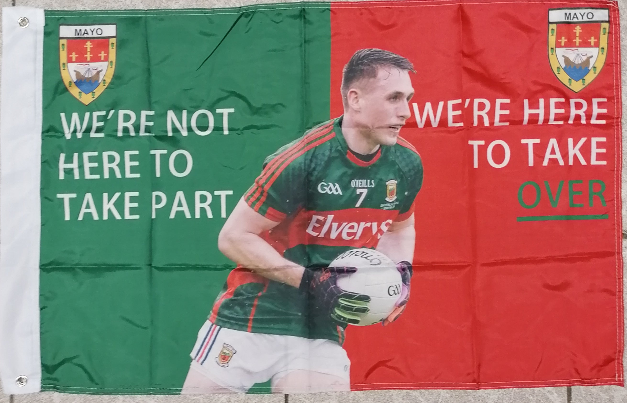 paddy durcan mayo flag